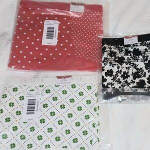 3 CACIQUE WOMEN'S PLUS COTTON FULL BRIEF SIZE 18-20